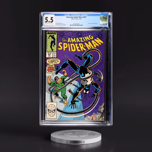 Amazing Spider-Man #297 CGC 5.5 Off-white to White Pages (Marvel Comics, 2/88) - Universal