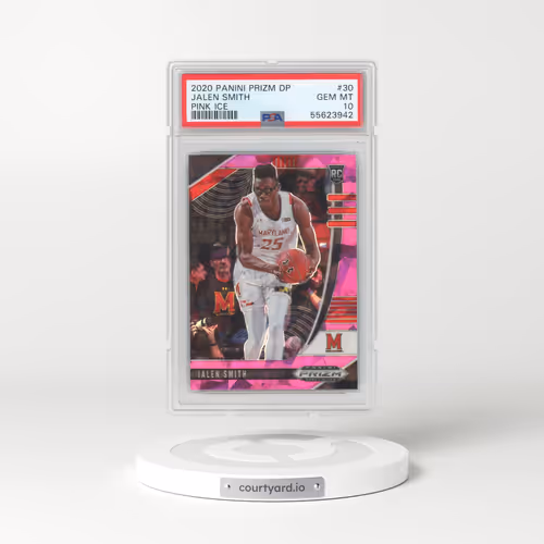 2020 Panini Prizm Draft Picks #30 Jalen Smith - Pink Ice (PSA 10 GEM MINT)