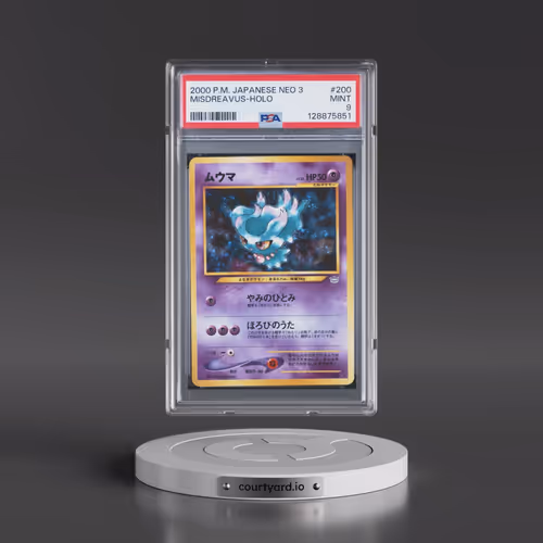 2000 Pokémon Neo 3 #200 Misdreavus - Holo (PSA 9 MINT)