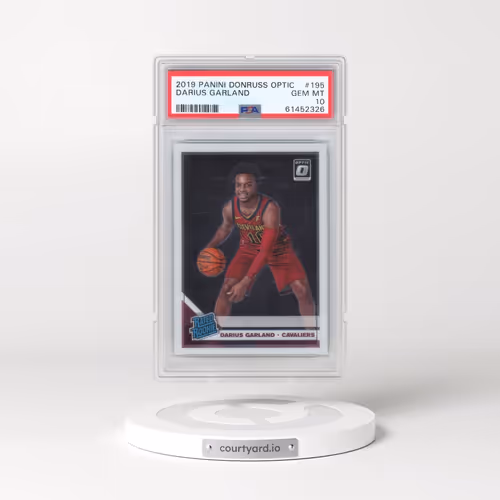2019 Panini Donruss Optic #195 Darius Garland (PSA 10 GEM MINT)