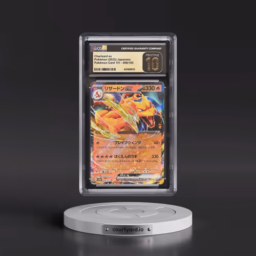 2023 Pokémon Card 151 #006/165 Charizard ex - Holo (CGC 10 PRISTINE)