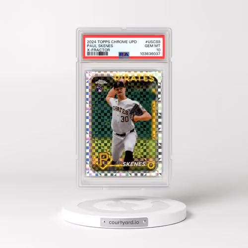 2024 Topps Chrome Update #USC88 Paul Skenes - X-Fractor (PSA 10 GEM MINT)