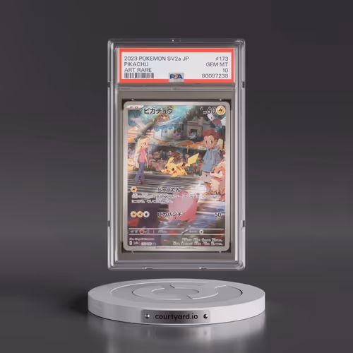 2023 Pokémon Sv2a-Pokemon 151 #173 Pikachu - Art Rare (PSA 10 GEM MINT)
