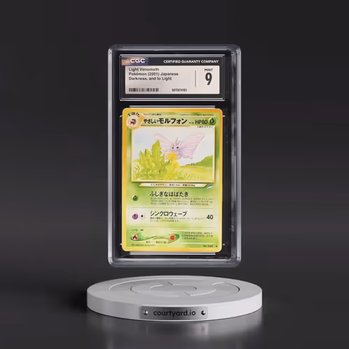 2001 Darkness, and to Light Light Venomoth (CGC 9 MINT)