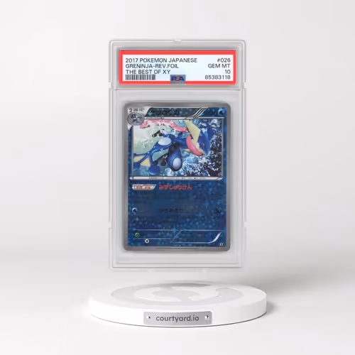 2017 Pokémon the Best of XY #026 Greninja - Reverse Foil (PSA 10 GEM MINT)