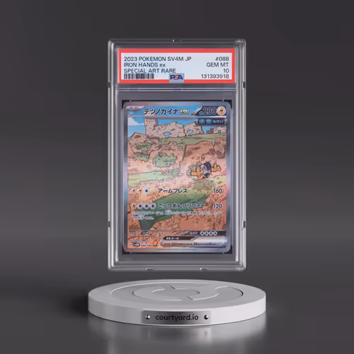 2023 Pokémon Sv4m-Future Flash #088 Iron Hands EX - Holo Special Art Rare (PSA 10 GEM MINT)