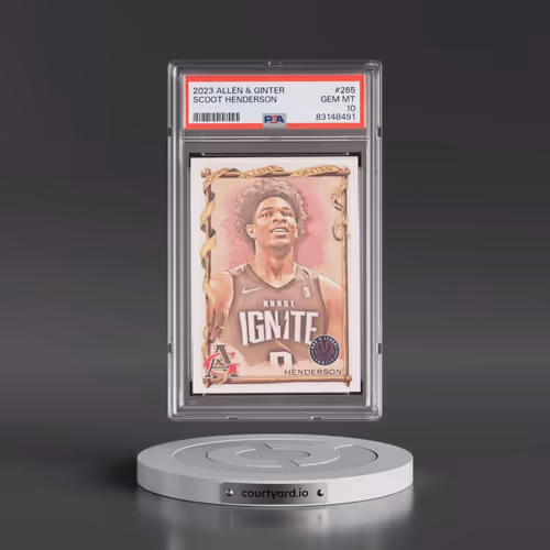 2023 Topps Allen & Ginter #265 Scoot Henderson (PSA 10 GEM MINT)