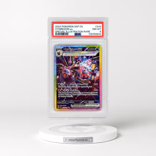 2024 Pokémon Ssp EN-Surging Sparks #240 Hydreigon EX - Holo Special Illustration Rare (PSA 8 NM-MT)