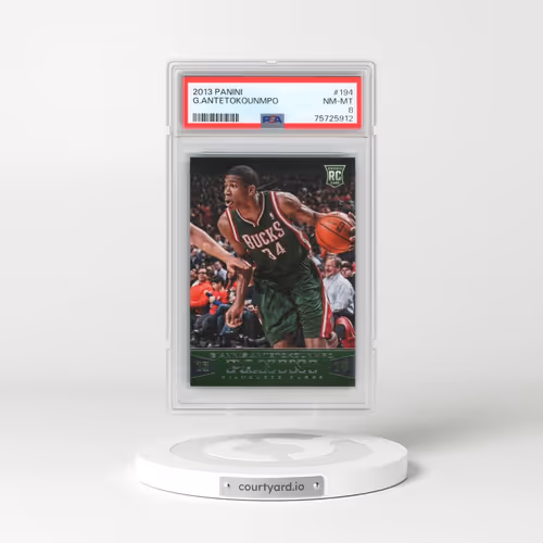 2013 Panini #194 Giannis Antetokounmpo (PSA 8 NM-MT)