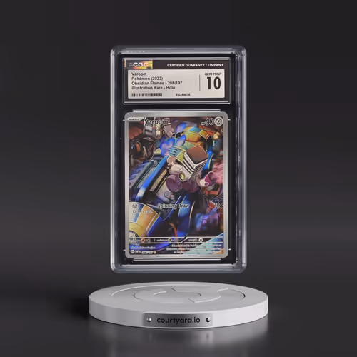2023 Obsidian Flames - OBF EN #206/197 Varoom - Illustration Rare Holo (CGC 10 GEM MINT)