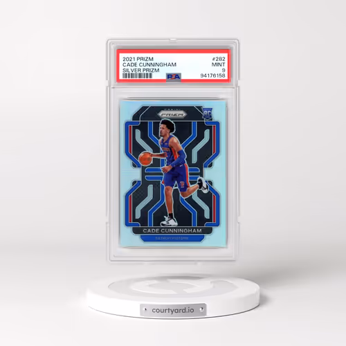 2021 Panini Prizm #282 Cade Cunningham - Silver Prizm (PSA 9 MINT)