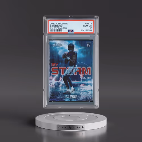 2023 Panini Absolute By Storm #BST2 CJ Stroud - Red (PSA 10 GEM MINT)