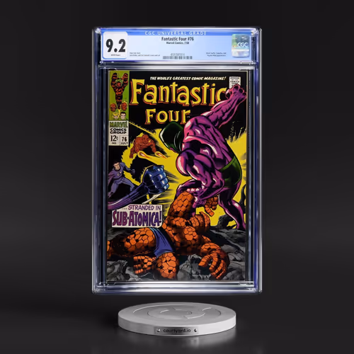 Fantastic Four #76 CGC 9.2 White Pages (Marvel Comics, 7/68)