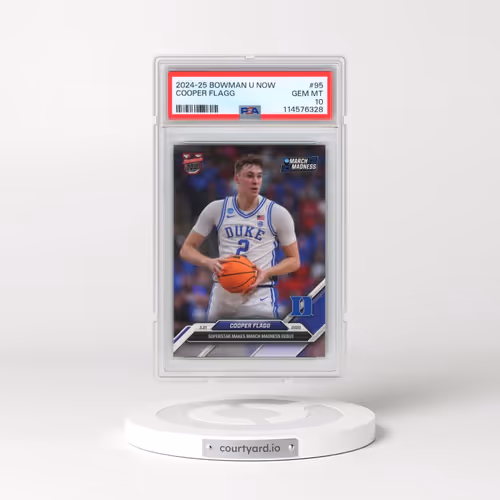 2024-25 Bowman U Now #95 Cooper Flagg (PSA 10 GEM MINT)