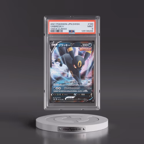2021 Pokémon Sword & Shield Vmax Climax #100 Umbreon V - Holo (PSA 9 MINT)