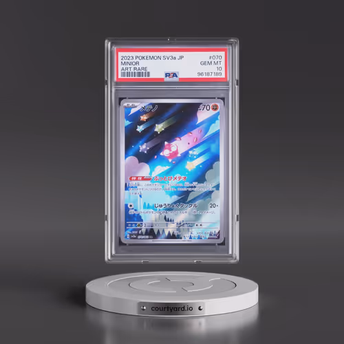 2023 Pokémon Sv3a-Raging Surf #070 Minior - Art Rare (PSA 10 GEM MINT)