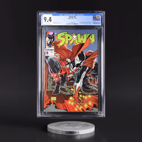 Spawn #8 CGC 9.4 White Pages (Image Comics, 2/93) - Universal