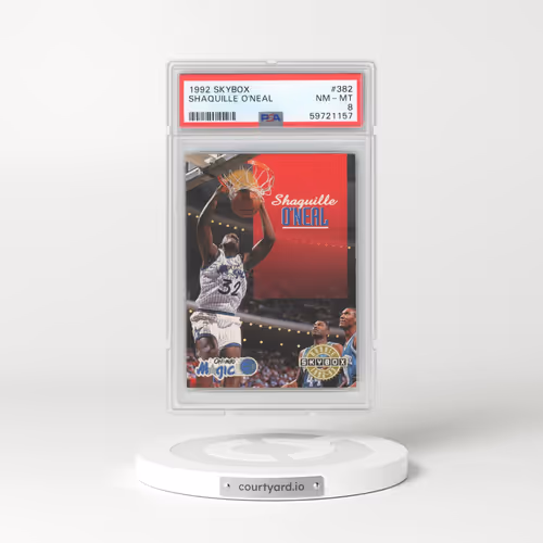 1992 Skybox #382 Shaquille O'Neal (PSA 8 NM-MT)