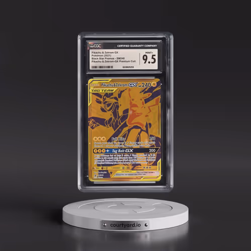 2016 Black Star Promos - Sun & Moon #SM248 Pikachu & Zekrom GX - Holo Pikachu & Zekrom GX Pr