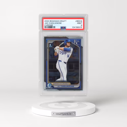 2024 Bowman Draft #BDC8 Jac Caglianone - Chrome (PSA 9 MINT)