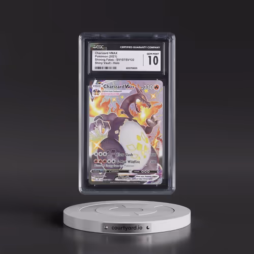 2021 Shining Fates #SV107/SV122 Charizard VMAX - Shiny Vault Holo (CGC 10 GEM MINT)