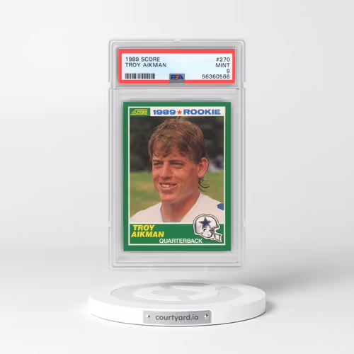 1989 Score #270 Troy Aikman (PSA 9 MINT)
