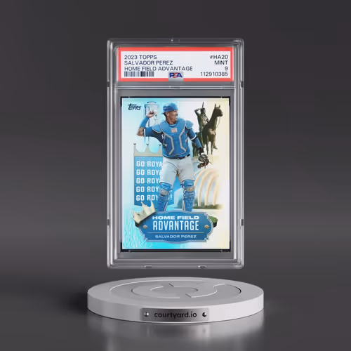 2023 Topps Home Field Advantage #HA20 Salvador Perez - Series 2 (PSA 9 MINT)