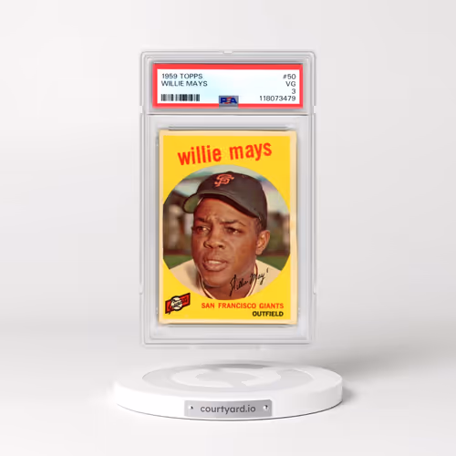 1959 Topps #50 Willie Mays (PSA 3 VG)