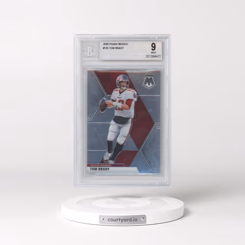 2020 Panini Mosaic #135 Tom Brady (BGS 9 MINT)
