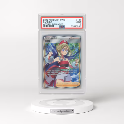 2022 Astral Radiance #186 Irida (PSA 9 MINT)