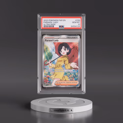 2023 Pokémon Par EN-Paradox Rift #238 Parasol Lady - Ultra Rare (PSA 10 GEM MINT)