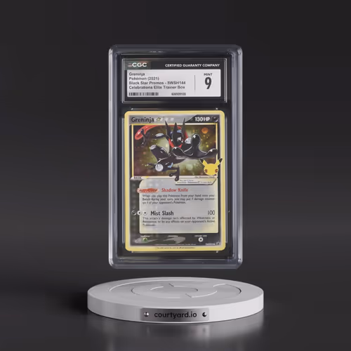 2017 Black Star Promos - Sword & Shield #SWSH144 Greninja â - Celebrations Elite Trainer Box (Cosmos