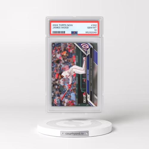2024 Topps Now #392 James Wood (PSA 10 GEM MINT)