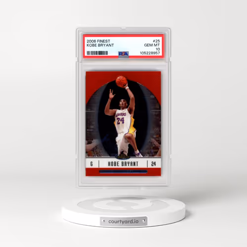 2006 Finest #25 Kobe Bryant (PSA 10 GEM MINT)