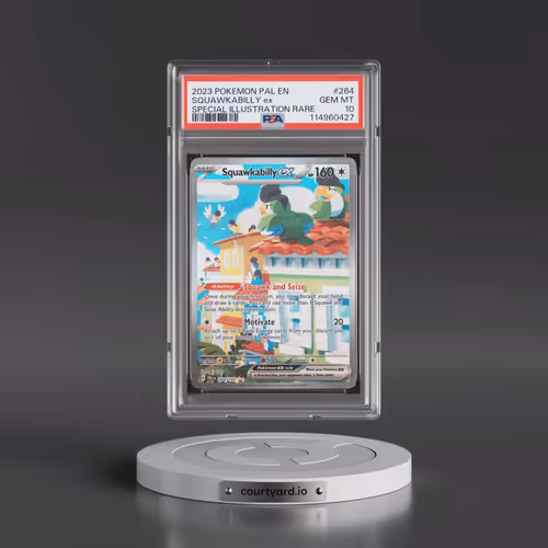 2023 Pokémon Pal EN-Paldea Evolved #264 Squawkabilly EX - Holo Special Illustration Rare (PSA 10 GEM