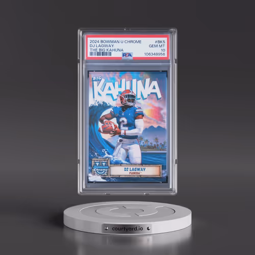 2024 Bowman University Chrome the Big Kahuna #BK5 DJ Lagway (PSA 10 GEM MINT)