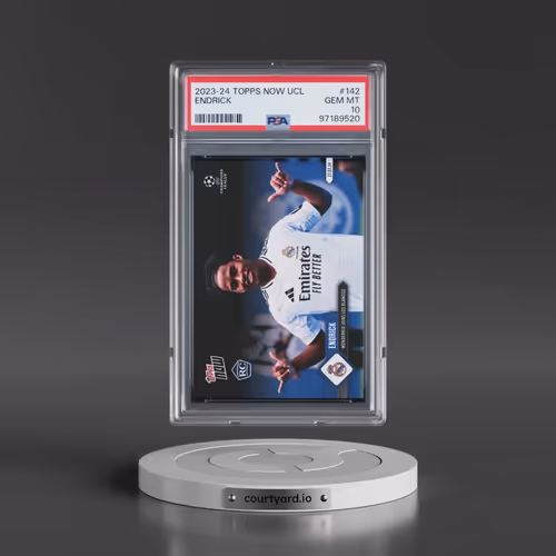 2023 Topps Now UEFA Champions League #142 Endrick (PSA 10 GEM MINT)