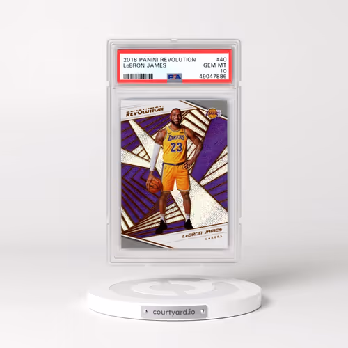 2018 Panini Revolution #40 LeBron James (PSA 10 GEM MINT)