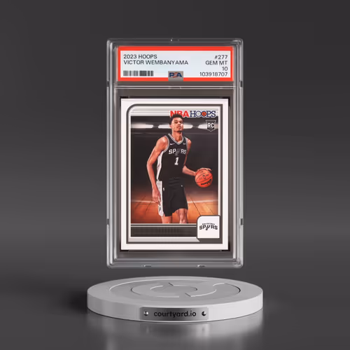 2023 Panini NBA Hoops #277 Victor Wembanyama (PSA 10 GEM MINT)