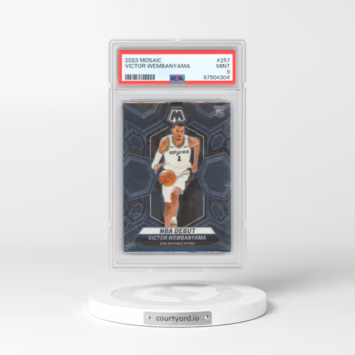 2023 Panini Mosaic #257 Victor Wembanyama (PSA 9 MINT)