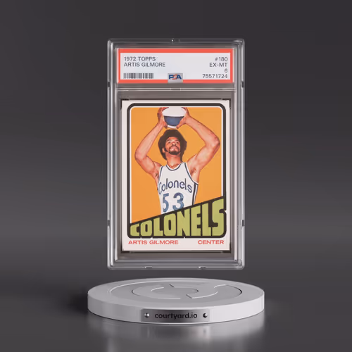 1972 Topps #180 Artis Gilmore (PSA 6 EX-MT)