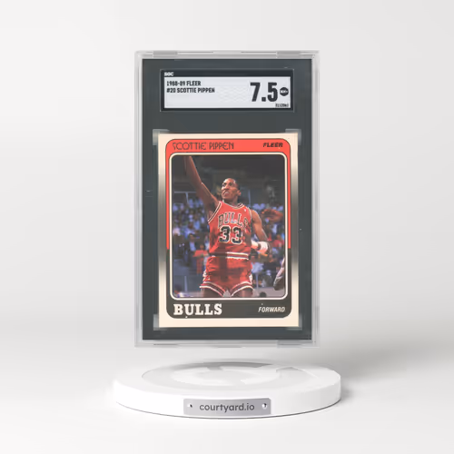 1988 Fleer #20 Scottie Pippen (SGC 7.5 NM+)