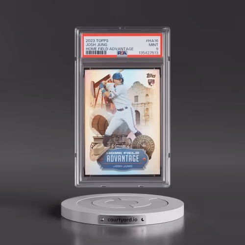 2023 Topps Home Field Advantage #HA16 Josh Jung - Series 2 (PSA 9 MINT)