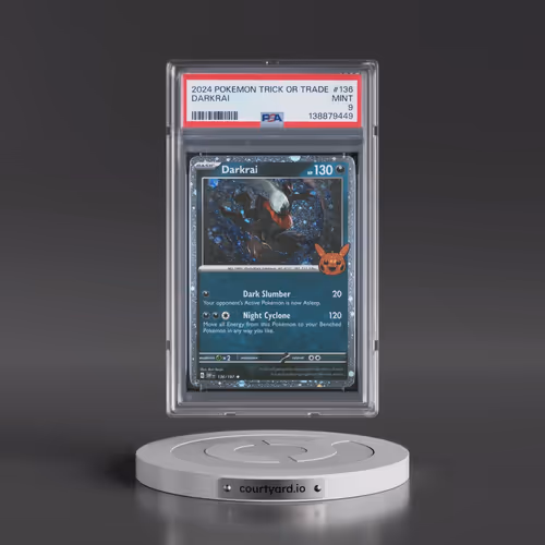 2024 Pokémon Trick or Trade #136 Darkrai (PSA 9 MINT)