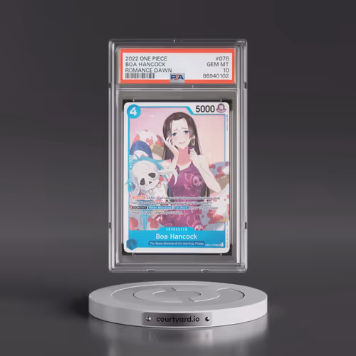 2022 One Piece Romance Dawn #078 Boa Hancock (PSA 10 GEM MINT)