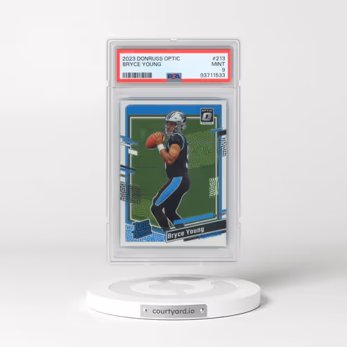 2023 Panini Donruss Optic #213 Bryce Young (PSA 9 MINT)