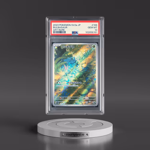 2023 Pokémon Sv2a-Pokemon 151 #166 Bulbasaur - Art Rare (PSA 10 GEM MINT)