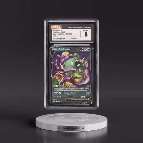 2021 Evolving Skies #100/203 Garbodor V - Holo (CGC 8 NM-MT)