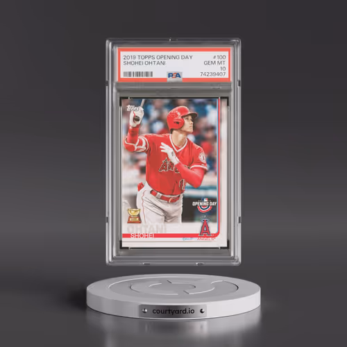 2019 Topps Opening Day #100 Shohei Ohtani (PSA 10 GEM MINT)