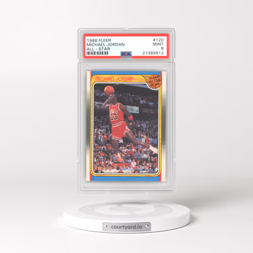 1988 Fleer #120 Michael Jordan - All-Star (PSA 9 MINT)